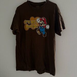 Brown Mario T-Shirt